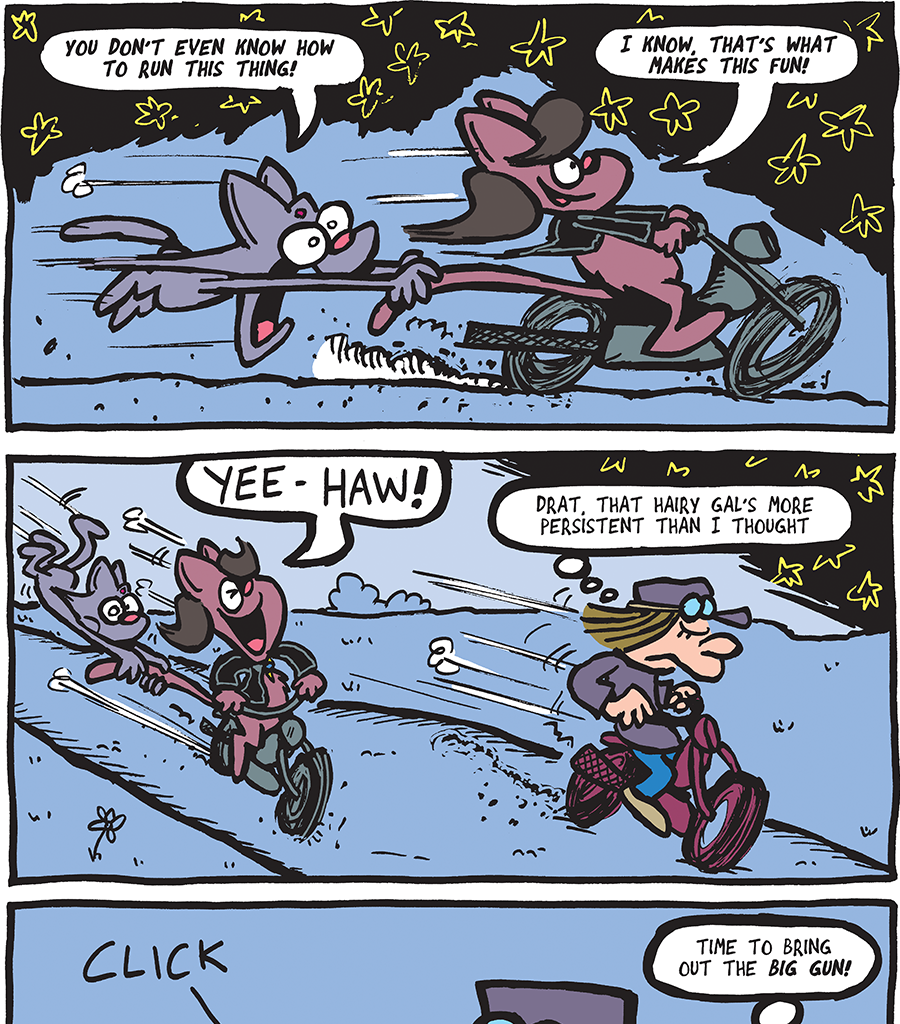 The Fuzzy Princess - Episode 527, Page 1: 2020-01-29-Fun Time